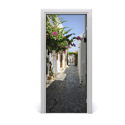 Autocolante para porta Um caminho encantador