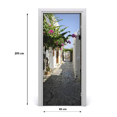 Autocolante para porta Um caminho encantador