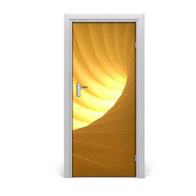 Adesivo em porta Vórtice abstrato