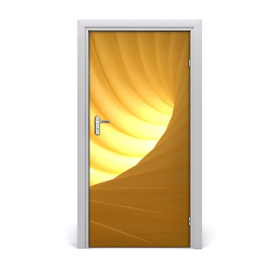 Adesivo em porta Vórtice abstrato