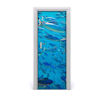Adesivo em porta Peixe coral