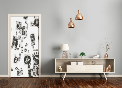 Adesivo em porta Cartas de um jornal