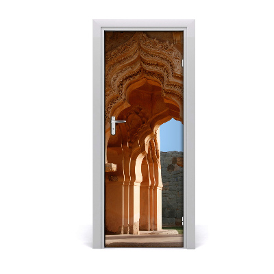 Adesivo em porta Lotus Mahal Hampi