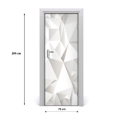 Adesivo em porta Fundo abstrato