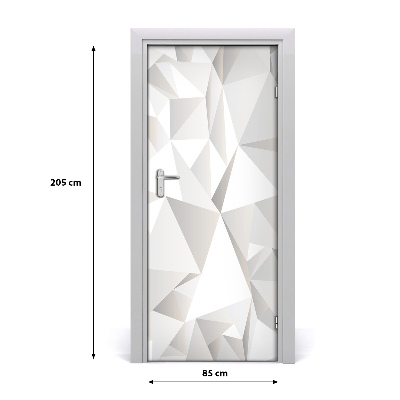 Adesivo em porta Fundo abstrato