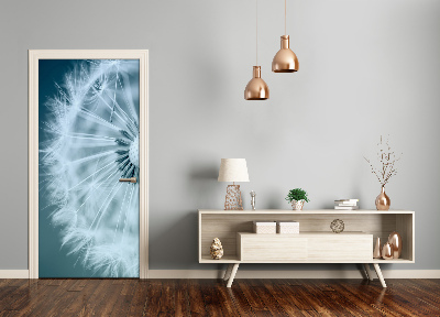 Papel de parede em porta Dente-de-leão