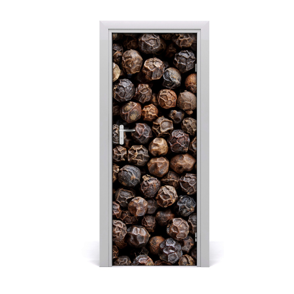 Autocolante para porta Pimenta em grão