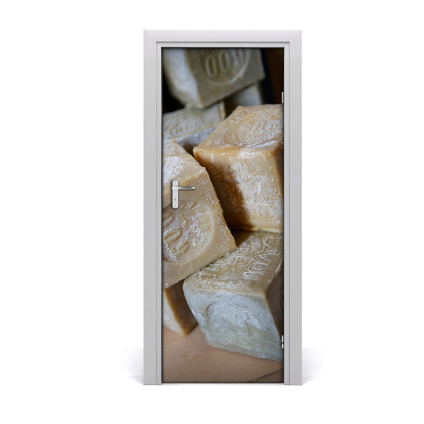 Autocolante para porta sabonete caseiro