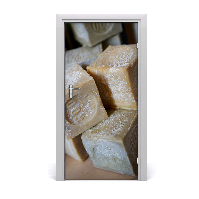 Autocolante para porta sabonete caseiro