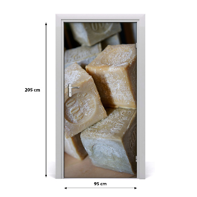 Autocolante para porta sabonete caseiro