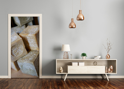 Autocolante para porta sabonete caseiro