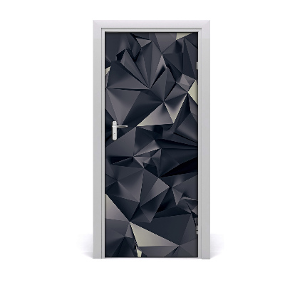 Papel de parede em porta Fundo abstrato