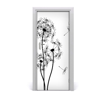 Adesivo em porta Dente-de-leão