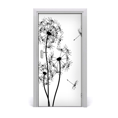 Adesivo em porta Dente-de-leão