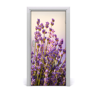 Adesivo em porta Lavanda
