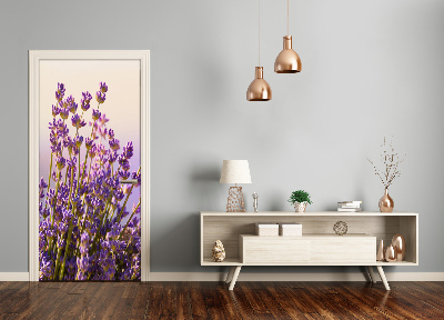 Adesivo em porta Lavanda