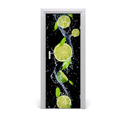 Adesivo em porta Limas