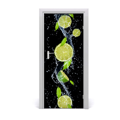 Adesivo em porta Limas