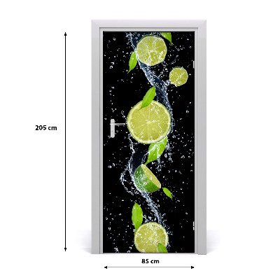 Adesivo em porta Limas