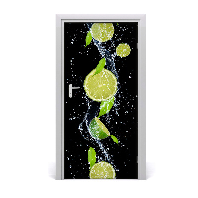 Adesivo em porta Limas