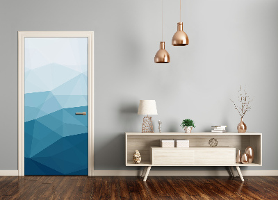 Papel de parede em porta Fundo abstrato