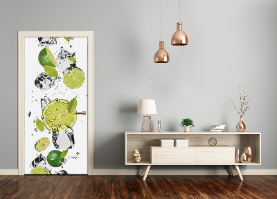 Autocolante para porta Cal e água