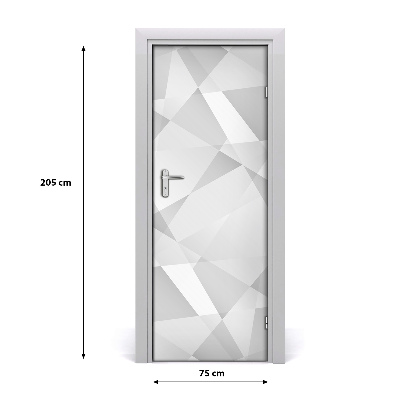 Papel de parede em porta Fundo abstrato