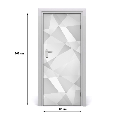 Papel de parede em porta Fundo abstrato