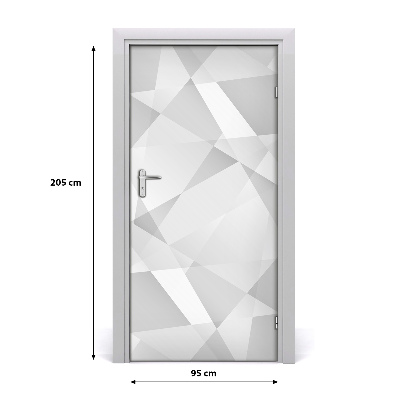 Papel de parede em porta Fundo abstrato