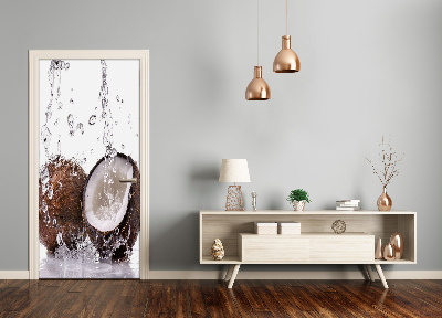 Autocolante para porta Coco