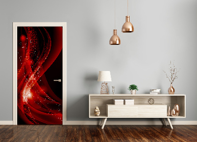 Papel de parede em porta Fundo abstrato