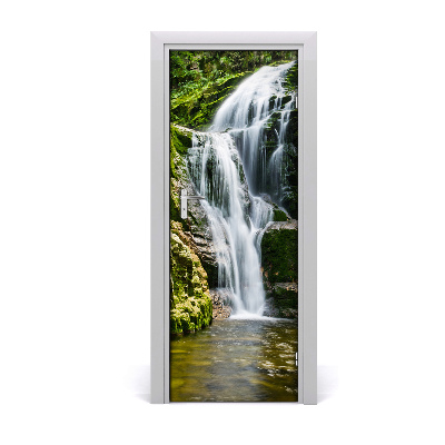 Adesivo em porta Paisagens Cachoeira