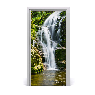 Adesivo em porta Paisagens Cachoeira