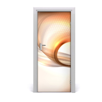 Autocolante para porta Fundo abstrato