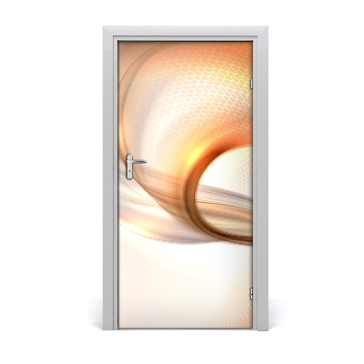Autocolante para porta Fundo abstrato