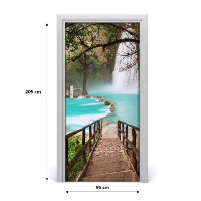 Autocolante para porta Cachoeira do México