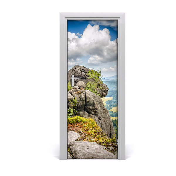 Adesivo em porta Szczeliniec Wielki