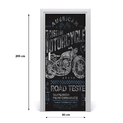 Papel de parede em porta Automotivo