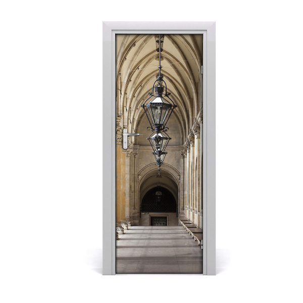 Papel de parede em porta Viena Áustria