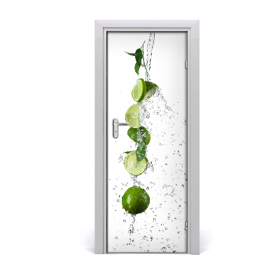 Adesivo em porta Limas