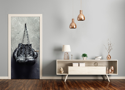 Adesivo em porta Luvas de boxe