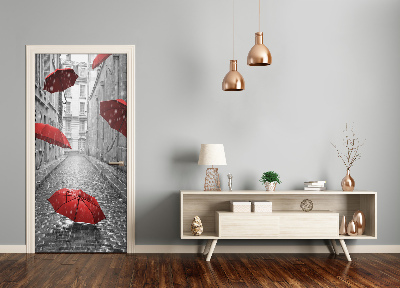 Autocolante para porta Guarda-chuva França