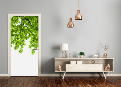 Autocolante para porta copa da árvore