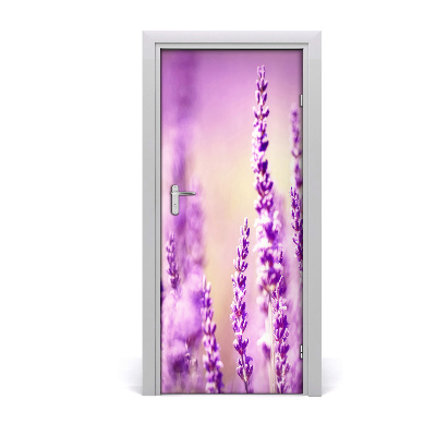 Adesivo em porta Lavanda