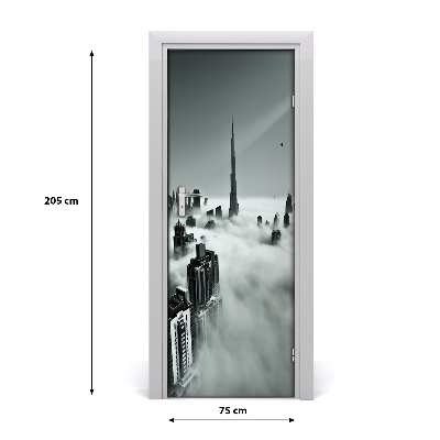 Adesivo em porta Arranha-céus