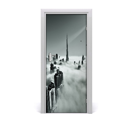 Adesivo em porta Arranha-céus