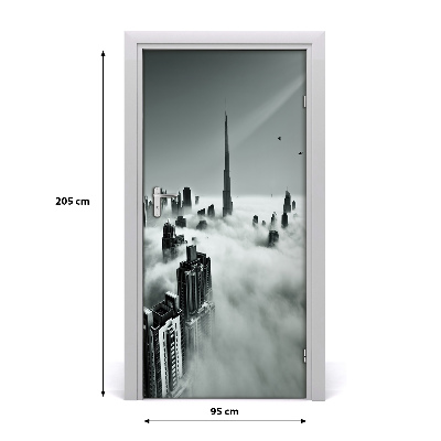 Adesivo em porta Arranha-céus