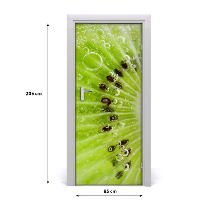 Autocolante para porta Kiwi