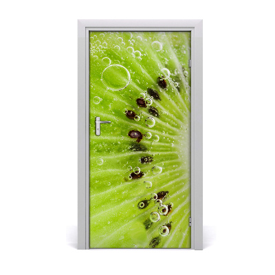 Autocolante para porta Kiwi