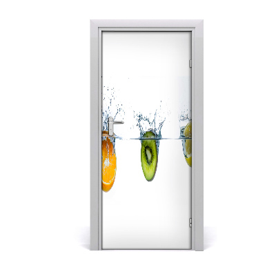 Autocolante para porta Frutas debaixo d'água